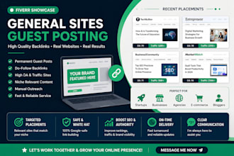 build powerful backlinks on premium general websites
