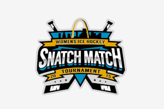 create an existing logo for a womens ice hockey tournament