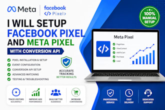 setup facebook pixel and meta pixel with conversion API