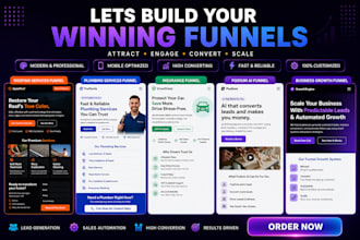 professionally clone gohighlevel funnels landing pages and websites