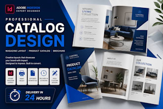 create clean catalog, magazine and editorial layouts in adobe indesign
