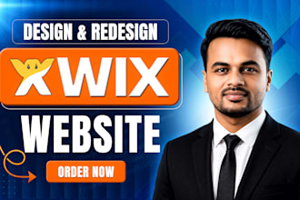 build wix website, wix website design, redesign wix website development