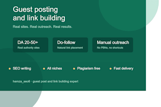 do guest posting on high authority sites for link building