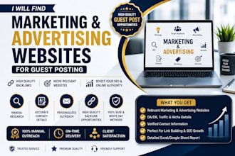 marketing and advertising websites for guest posting