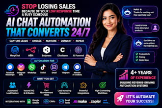 automate instagram, facebook, and whatsapp with manychat chatbot