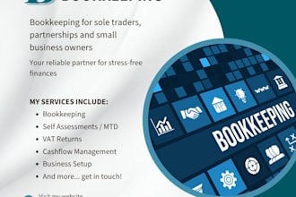 be your expert bookkeeping and finance partner