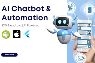 integrate ai chatbot and automation for android and ios