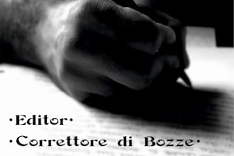 correttore di bozze ed editor