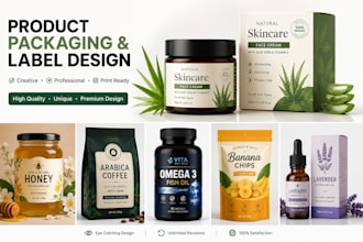 create professional product labels and organize product data
