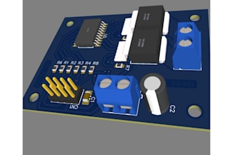 design custom professional pcb in easyeda with schematic and gerber