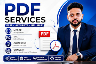 merge split compress and convert PDF files