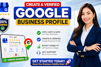 provide google business profile verification and gmb verify support