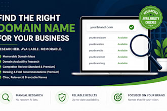 find memorable domain names for your business