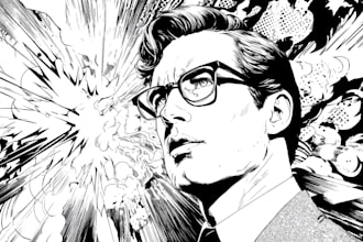 create custom comic and illustration