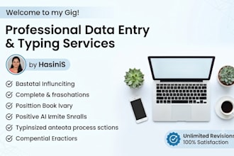do professional data entry and typing work