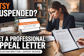 write etsy permanent suspension appeal letter