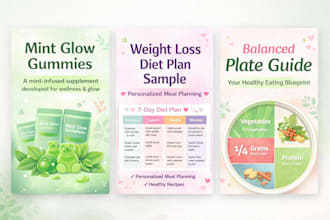 create personalized diet plans for your health goals