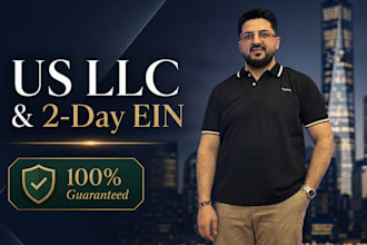 form a US llc with ein in 3 days for non US residents, amazon fba
