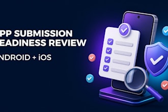 provide a store checklist brief for your app submission
