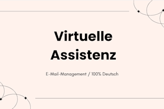 be your german virtual assistant for email management