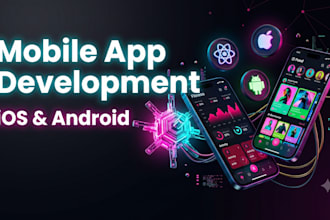 develop a premium react native mobile app for ios and android