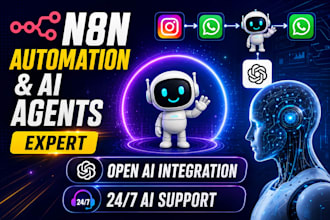 build n8n ai chatbot, ai agent, workflow automation and rag agent