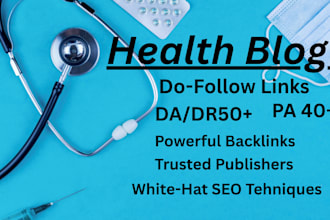 publish health guest blogs on high authority health websites with permanent link
