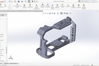 design professional solidworks mechanical parts and assemblies