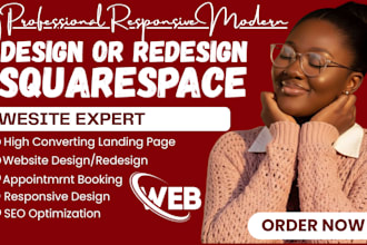 squarespace website design squarespace website redesign squarespace landing page
