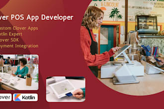 build a custom clover pos application for your business