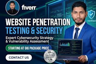 perform website penetration testing and security audits