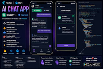 develop an ai powered chatbot app using flutter and gemini API
