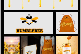 create a professional brand style guide and brand identity
