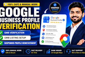 provide google business profile verification for your business