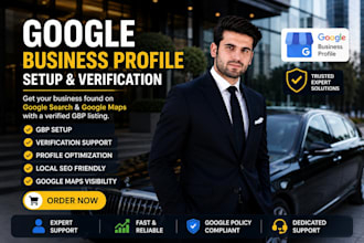 create verified google my business profile listing