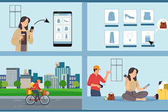 design storyboards for 2d animation and explainer videos