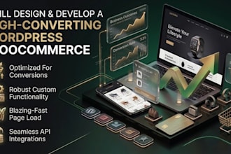 develop or redesign a high converting woocommerce store