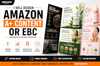 design amazon a plus content or ebc enhance brand content