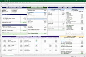 do bank reconciliation and bookkeeping in excel