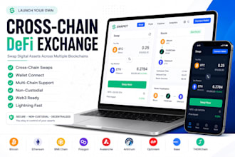 develop a custom decentralized defi exchange platform