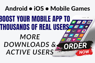 do a pro app install, app promotion, mobile app promotion