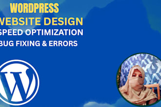 build wordpress website elementor expert and speed optimization