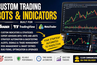 build ctrader bot, indicator metatrader mt5 mt4 trading bot expert advisor robot