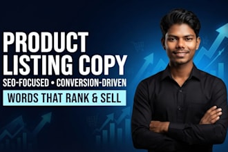 write SEO amazon product listing copy that converts
