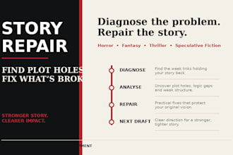 find plot holes and help repair your story structure