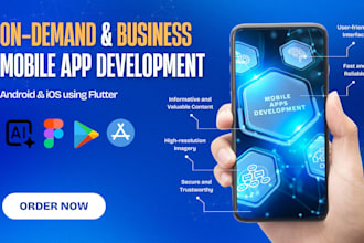 build on demand and business mobile app for android and ios