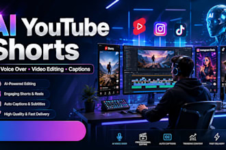 make ai videos, ai voiceover, 3d and 2d animation videos