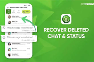 whatsapp data recovery edit and customize chat history