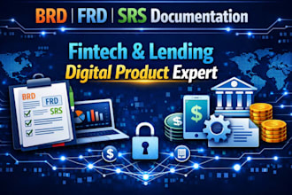 create brd,frd,prd, prd, functional document for fintech lending applications