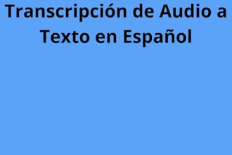 transcribe audio or video to text in spanish